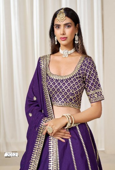 MEHVISH VOL 21 WHOLESALE ART SILK DESIGNER OCCASION WEAR LEHENGA FOR WOMEN SUPPLIER