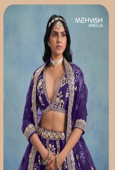 SHEILJA BY MEHVISH WHOLESALE OCCASION SPECIAL DESIGNER LEHENGA CHOLI FOR EXPORT