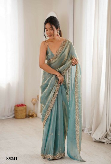 MAHOTSAV MALINI WHOLESALE FENDY SATIN PARTY WEAR SAREES FOR WOMEN ONLINE