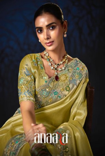 TATHASTU ANAARA SERIES 8601 TO 8612WHOLESALE SOFT SILK BEAUTIFUL ZARI WEAVING PARTY WEAR SAREES FOR WOMEN SUPPLIER