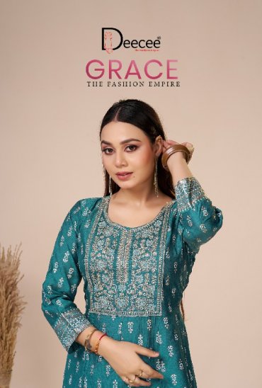 DEE CEE GRACE WHOLESALE READYMADE VATICAN BEAUTIFUL KALI STYLE KURTIS FOR WOMEN ONLINE