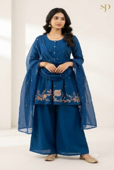 SAHIL PRINTS PRESENT READYMADE MUL CHANDERI AMAZING 3 PCS COMBO SET SUITS SUPPLIER