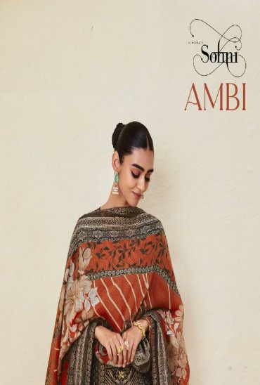 KIMORA SOHNI AMBI WHOLESALE PURE ZARI SILK FESTIVE LOOK UNSTITCH SALWAR SUITS EXPORTER