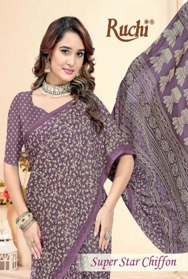 RUCHI SUPER STAR CHIFFON VOL 251 WHOLESALE CHIFFON PRINTED REGULAR WEAR INDIAN SAREES FOR WOMEN ONLINE