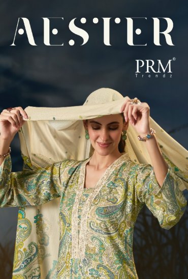 PRM TRENDZ AESTER WHOLESALE VISCOSE PASHMINA WINTER CLASSY DESIGN UNSTITCH SALWAR SUITS FOR EXPORT