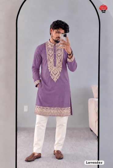 TEXTILEDEAL UTSAV 17.0 WHOLESALE READYMADE ARMANI LACHKO ETHNIC WEAR KURTA SET FOR MEN ONLINE