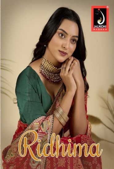 JALNIDHI RIDHIMA-RED WHOLESALE GEORGETTE BEAUTIFUL INDIAN SAREES FOR WOMEN ONLINE