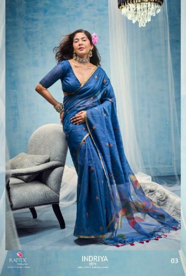 RAJTEX INDRIYA WHOLESALE PURE MUNGA COTTON HANDLOOM WEAVING FESTIVE WEAR INDIAN SAREES FOR WOMEN EXPORTER