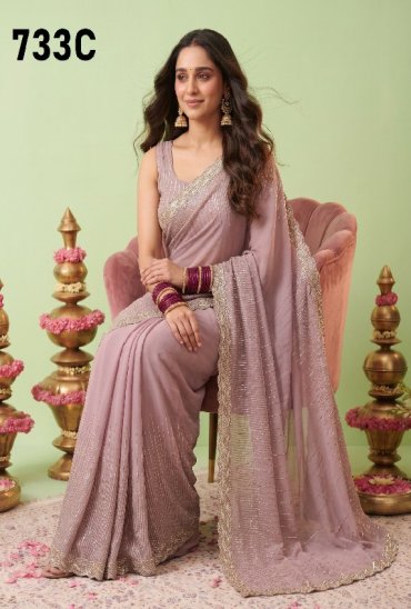 DURGA D.NO 733 COLOURS WHOLESALE BEAUTIFUL PARTY WEAR INDIAN SAREES FOR WOMEN SUPPLIER