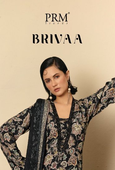 PRM TRENDZ BRIVAA WHOLESALE VISCOSE PASHMINA WINTER COLLECTION UNSTITCH SALWAR SUITS SUPPLIER