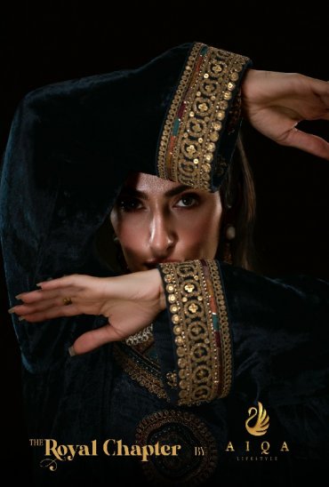AIQA THE ROYAL CHAPTER WHOLESALE VISCOSE VELVET WINTER SPECIAL UNSTITCH SALWAR SUITS SUPPLIER