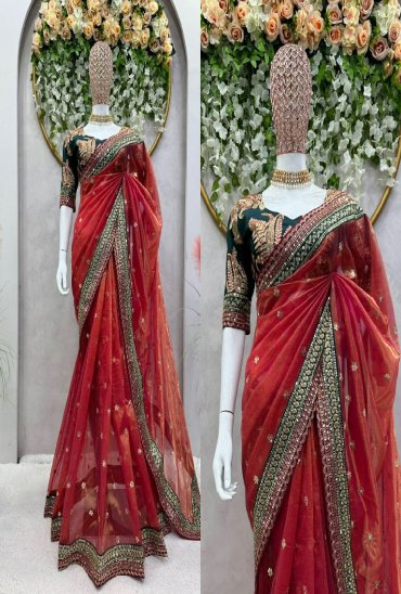 TEXTILEDEAL D.NO KD-470 WHOLESALE JIMMY CHOO BEAUTIFUL DESIGNER SAREES FOR WOMEN SUPPLIER