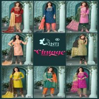 Kinti Vintage Vol-8 Wholesale Readymade Kurti With Pant And Dupatta