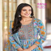 Kavya Rubina Vol-1 Wholesale Umbrella Cut Readymade Dresses