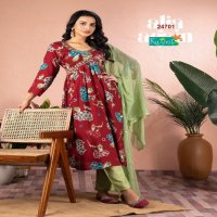 Kushals Alia Again Wholesale Readymade Alia Cut Readymade Suits