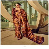 Rajtex 1401 To 1410 Wholesale Satin Fabric Ethnic Sarees