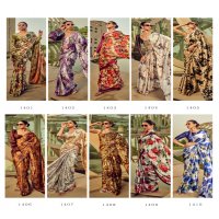 Rajtex 1401 To 1410 Wholesale Satin Fabric Ethnic Sarees