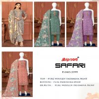 Bipson Safari 2399 Wholesale Pure Woollen Safari Winter Dress Material
