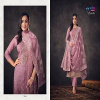 Vipul Alyssa Wholesale Soft Organza With Work Salwar Suits