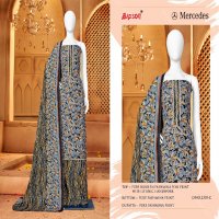 Bipson Mercedes 2370 Wholesale Pure Woollen Pashmina With Hand Work Suits