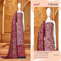 Bipson Mercedes 2370 Wholesale Pure Woollen Pashmina With Hand Work Suits