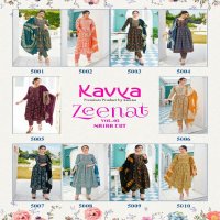 Kavya Zeenat Vol-5 Wholesale Naira Cut Ready Made Salwar Suits