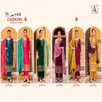 Alok Zardoshi Wholesale Hand Weave Pashmina With Work Winter Dress Material