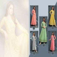 Khushi Diya Wholesale Anarkali Gown Style Long Kurtis