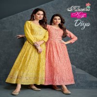 Khushi Diya Wholesale Anarkali Gown Style Long Kurtis