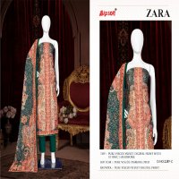 Bipson Zara 2289 Wholesale Pure Viscose Velvet With Hand Work Winter Suits