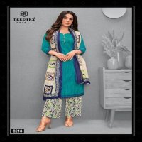 Deeptex Miss India Vol-82 Wholesale Pure Cotton Printed Dress Material