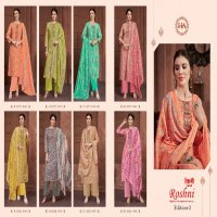 Harshit Roshni Vol-2 Wholesale Pure Cotton With Embroidery Work Dress Material