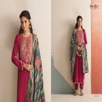 Omtex Nithya Wholesale Soft Velvet With Embroidery Winter Suits