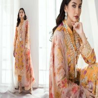 Alzohaib Sunshine Bloom Embroidered Cutwork Edition Pakistani Suits