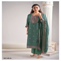 Ganga Teofila S2148 Wholesale VIscose Woven Silk Winter Suits