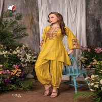 Anju Fusion Vol-3 Wholesale Designer Kurti With Afghani Pant