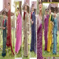 5D Designer Imarti Wholesale Soft Cotton Silk Ethnic Sarees
