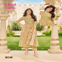 Kavya Zarina Vol-2 Wholesale Nayra Cut Top With Pants And Dupatta