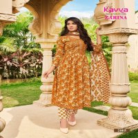 Kavya Zarina Vol-2 Wholesale Nayra Cut Top With Pants And Dupatta