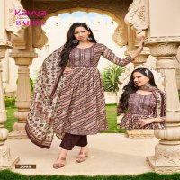 Kavya Zarina Vol-2 Wholesale Nayra Cut Top With Pants And Dupatta