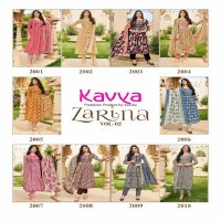 Kavya Zarina Vol-2 Wholesale Nayra Cut Top With Pants And Dupatta