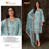 Fepic Crafted Needle CN-831 Wholesale Readymade Pakistani Concept Suits