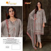 Fepic Crafted Needle CN-831 Wholesale Readymade Pakistani Concept Suits