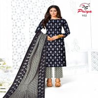 Js Priya Rayon Pluse Vol-1 Wholesale Reyon Fabric Printed Dress Material