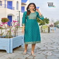 BLUE HILLS CLASSIC TOUCH FANCY AMAZING WORK RAYON KURTIS IN BIG SIZES
