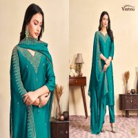 Vishnu Veronica Wholesale Cotton Work Dress Material
