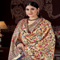 Aayaa Pashmina Vol-1 Wholesale Winter Sarees Collection