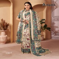 Aayaa Pashmina Vol-1 Wholesale Winter Sarees Collection