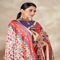 Aayaa Pashmina Vol-1 Wholesale Winter Sarees Collection