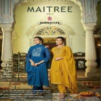 Rangoon Maitree Vol-2 Wholesale Readymade Mirror Work Dress
